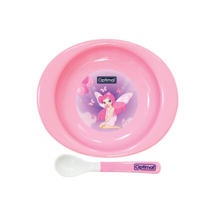 Feeding Plate With Silicone tip spoon (4m+)