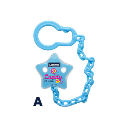 Pacifier Holder With Plastic Clip