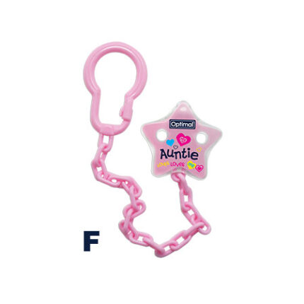 Pacifier Holder With Plastic Clip