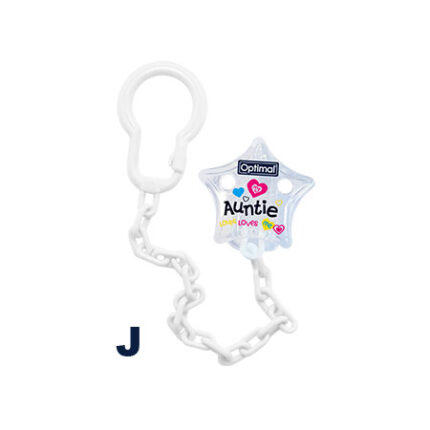 Pacifier Holder With Plastic Clip