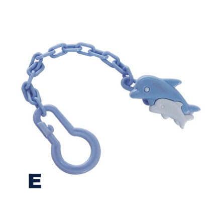 Pacifier Holder With Metal Pin