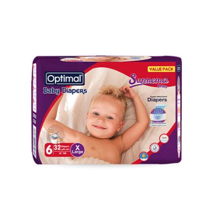 Baby Diapers 6 (16+Kg)-32 Pcs X-Large