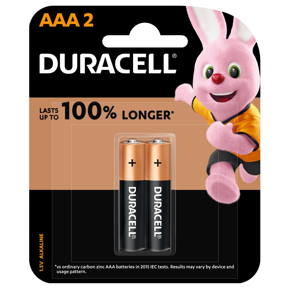 Duracell Advanced AAA Batteries 2pcs